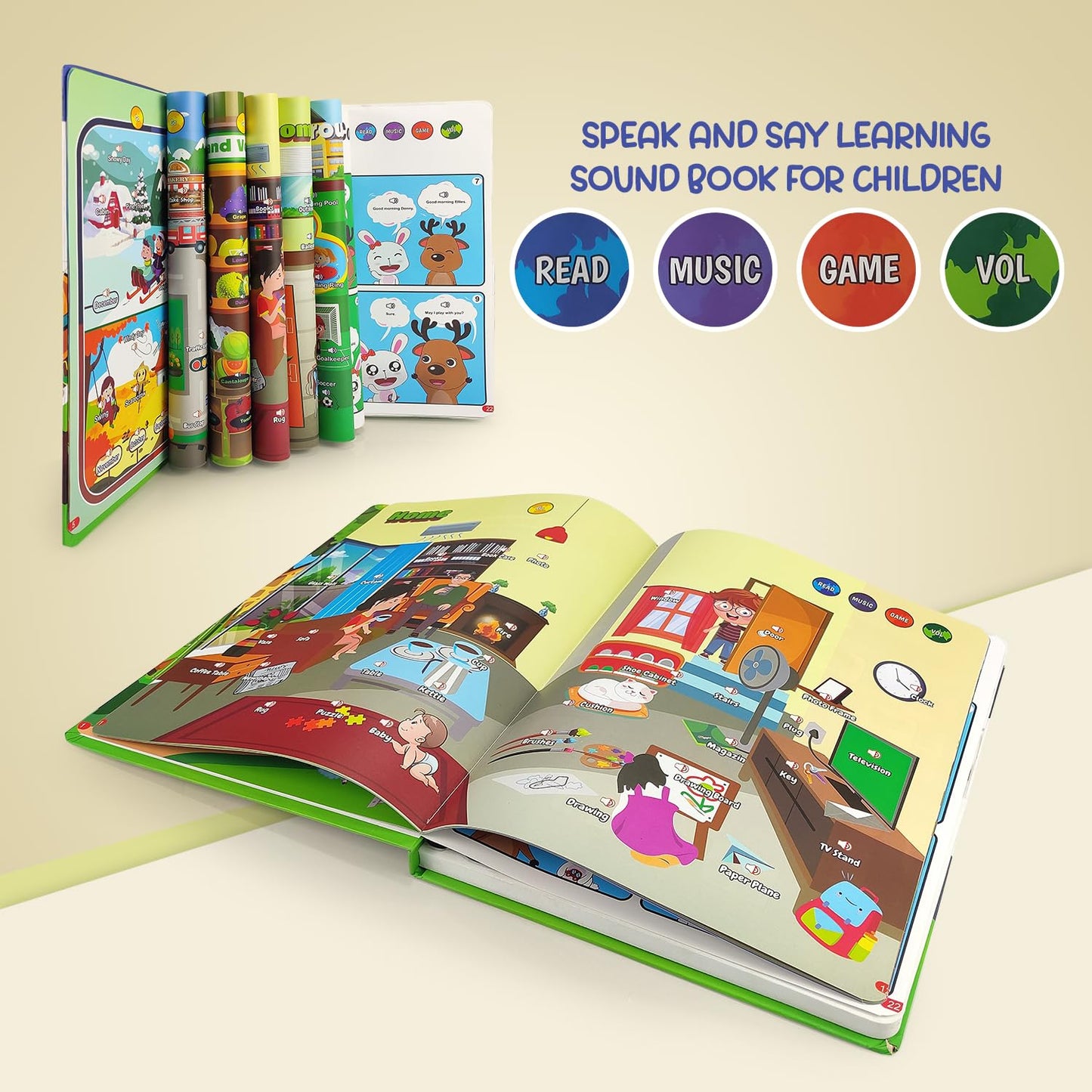 Learn & Play Advanced Interactive Sound Book
