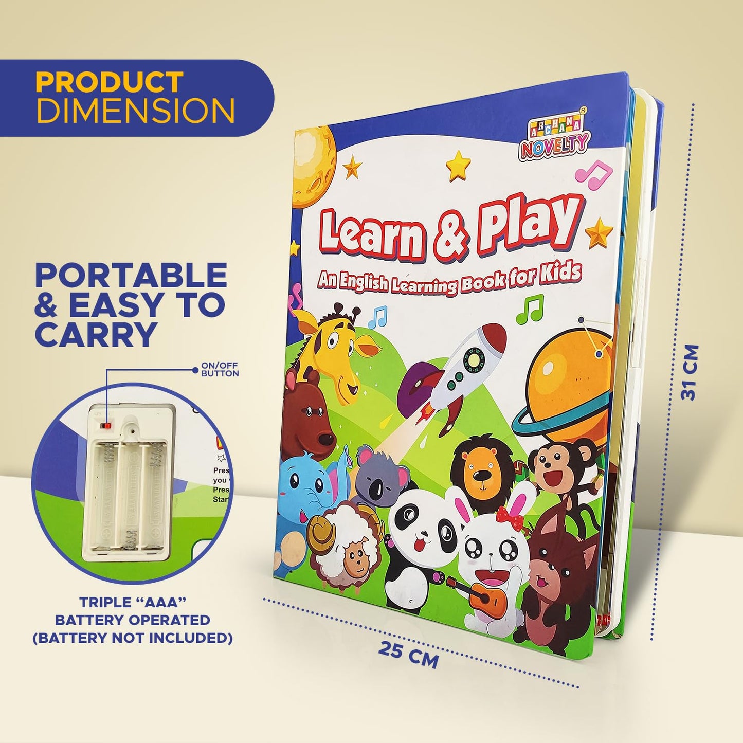 Learn & Play Advanced Interactive Sound Book